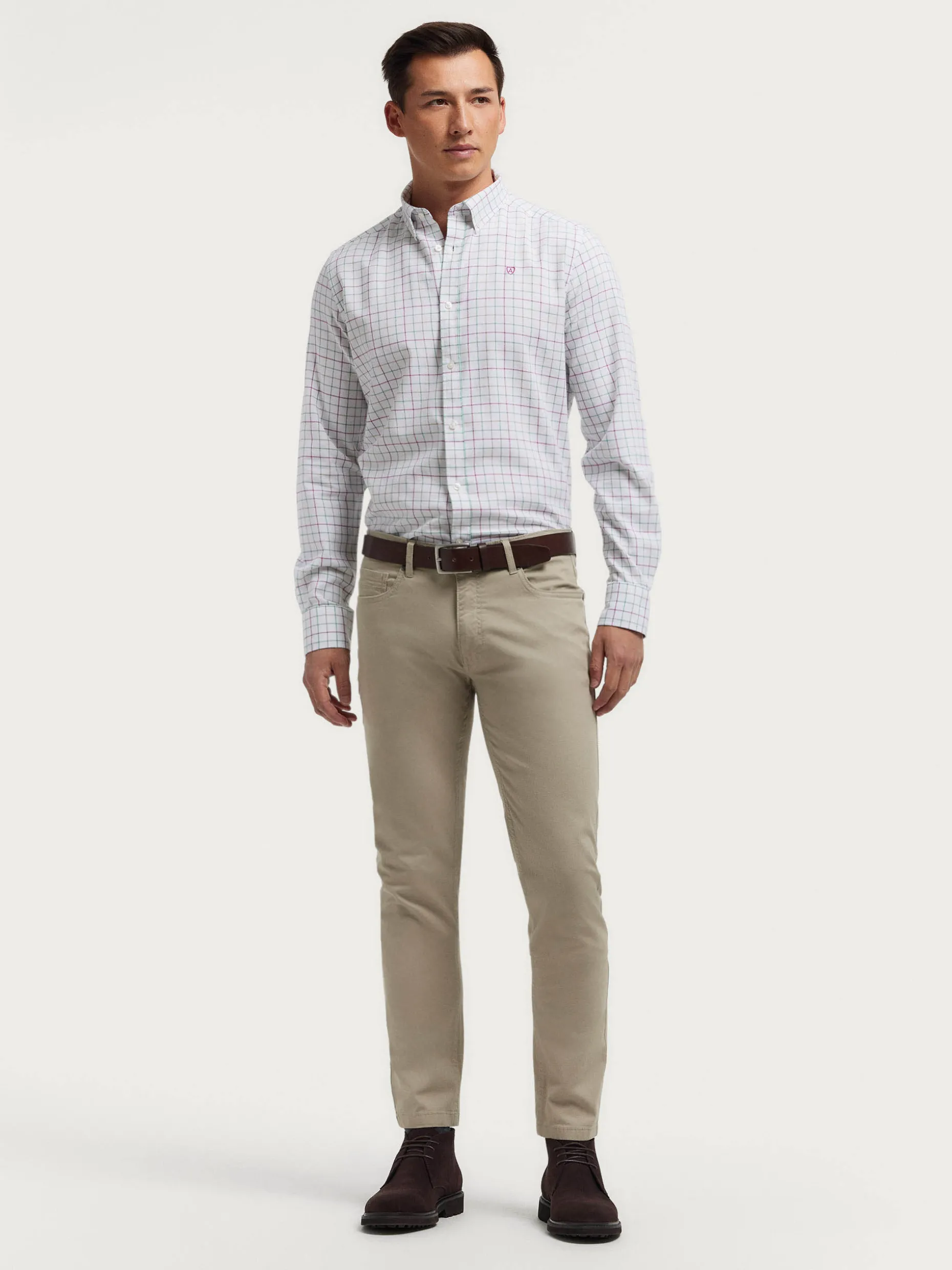 CAMISA FLANNEL CHECKS VERDE