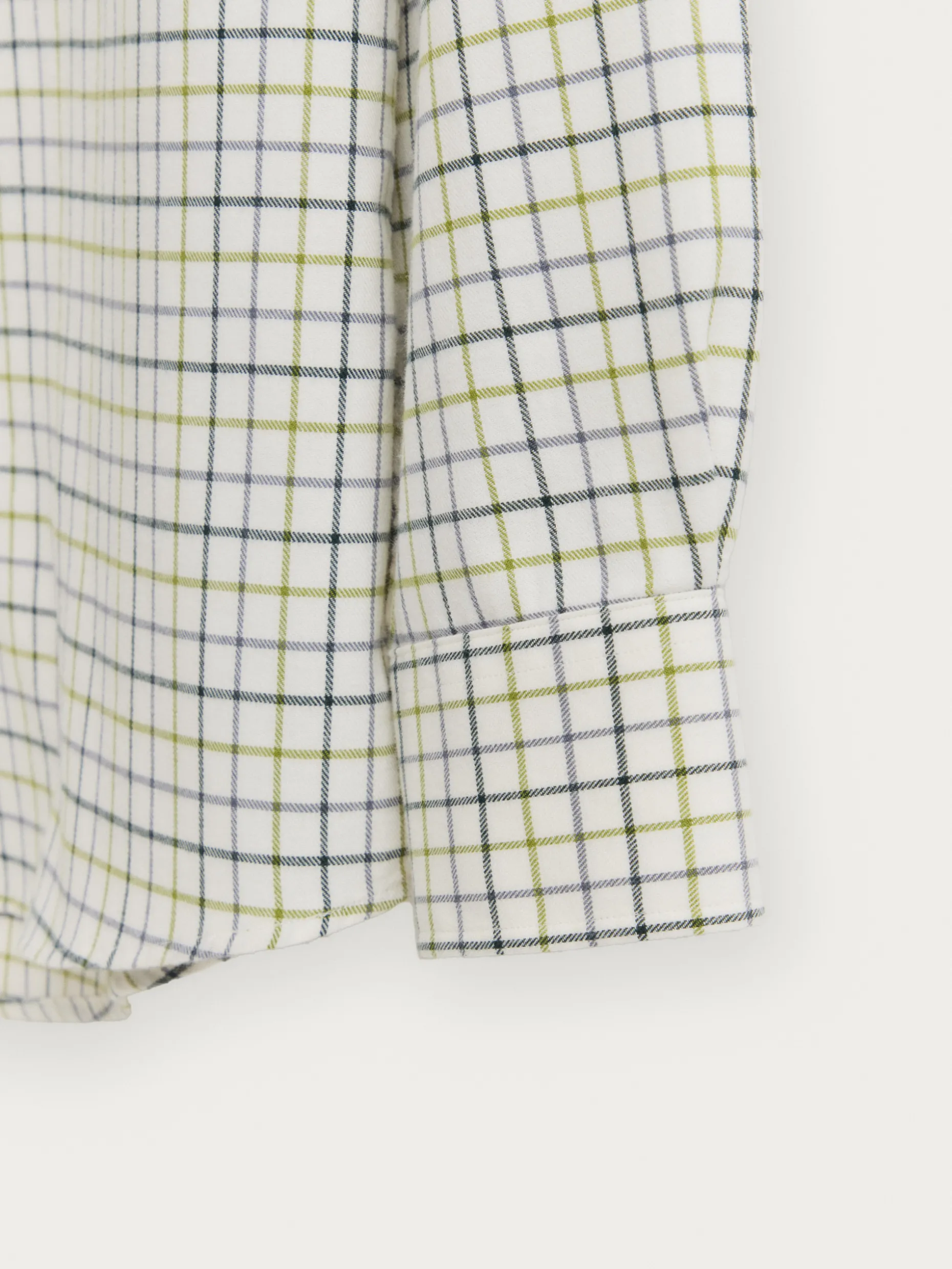 CAMISA FLANNEL CHECKS VERDE