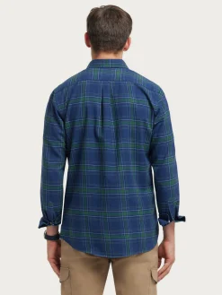 CAMISA FLANNEL TARTAN VERDE