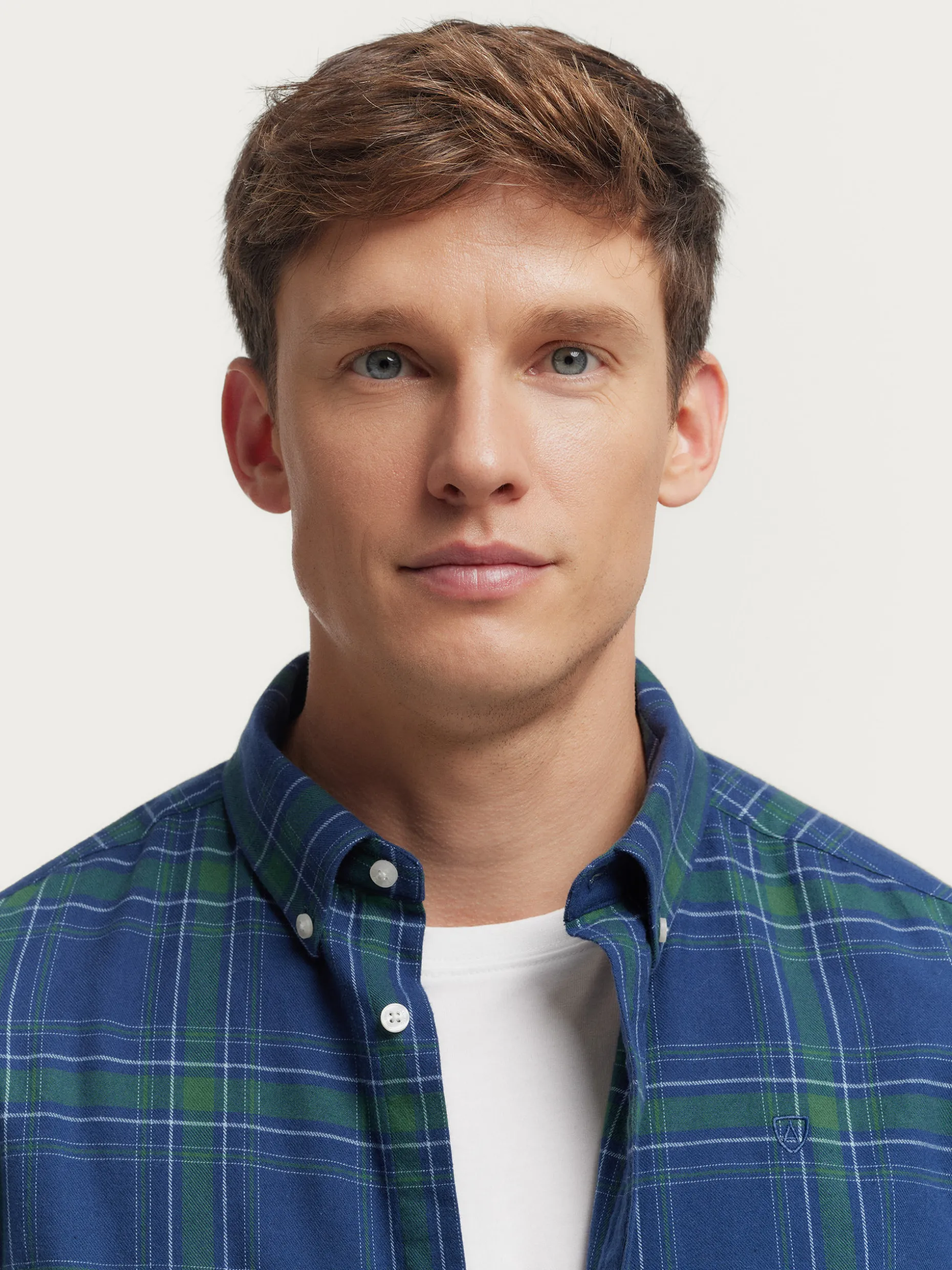 CAMISA FLANNEL TARTAN VERDE