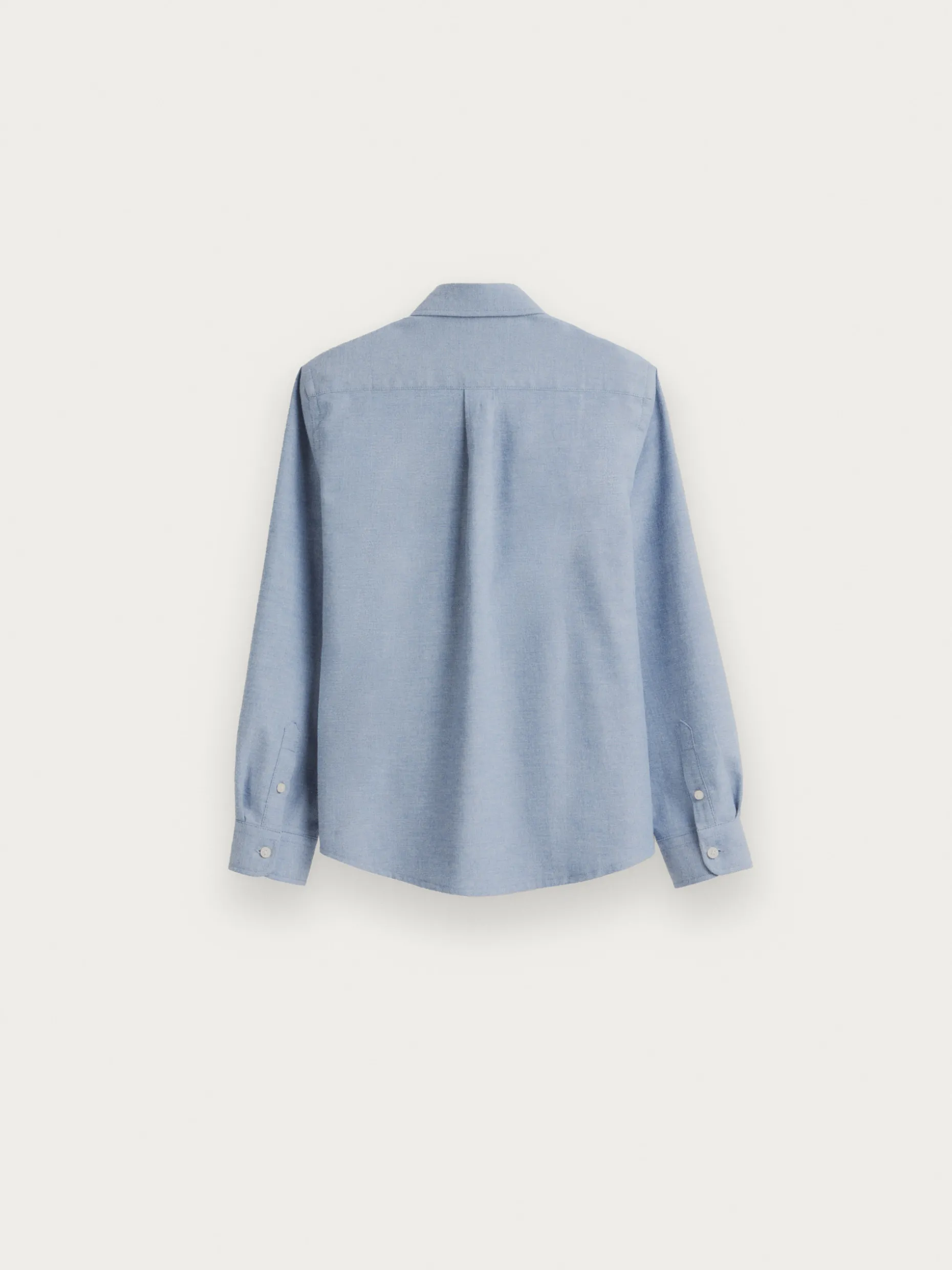 CAMISA FLANNEL TWILL KIDS AZUL