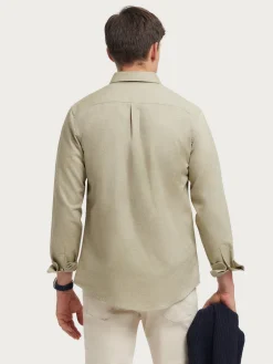 CAMISA FLANNEL TWILL VERDE