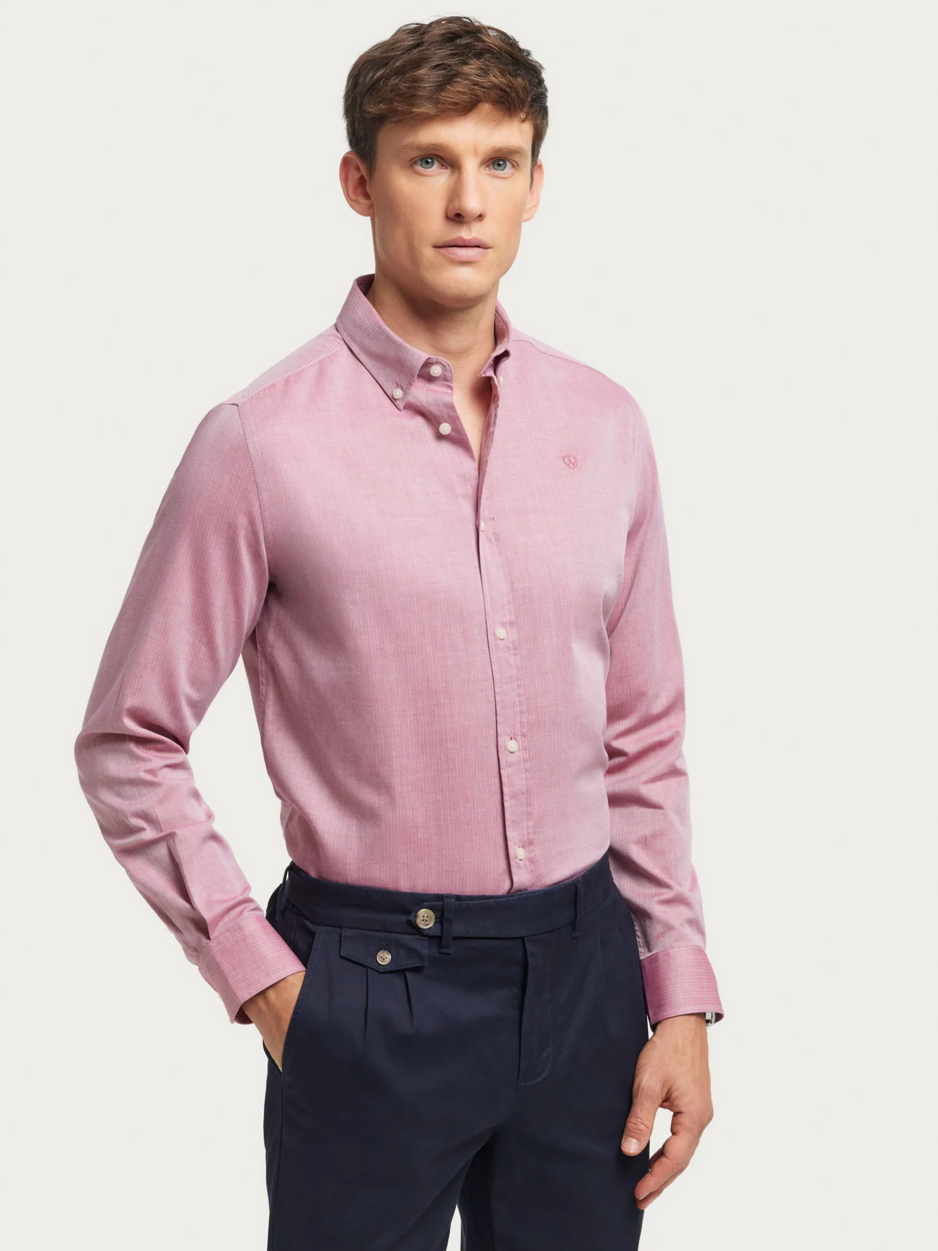 CAMISA MICROESPIGA ROJO