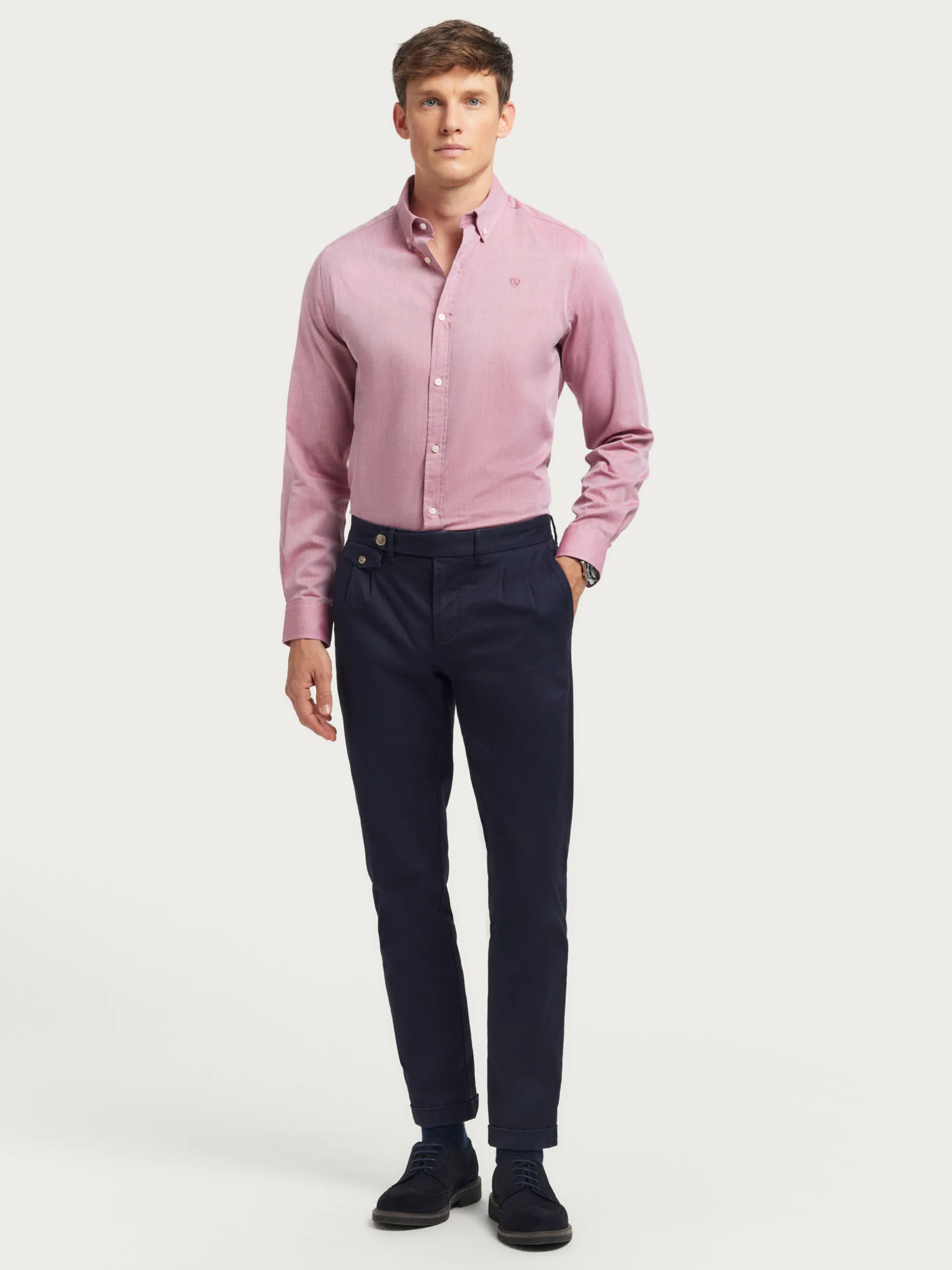 CAMISA MICROESPIGA ROJO