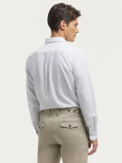 CAMISA OXFORD ASTON AZUL