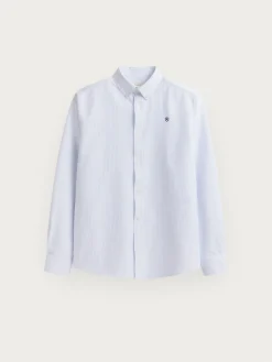 CAMISA OXFORD ASTON CELESTE