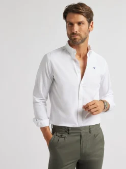 CAMISA OXFORD BASIC BLANCO