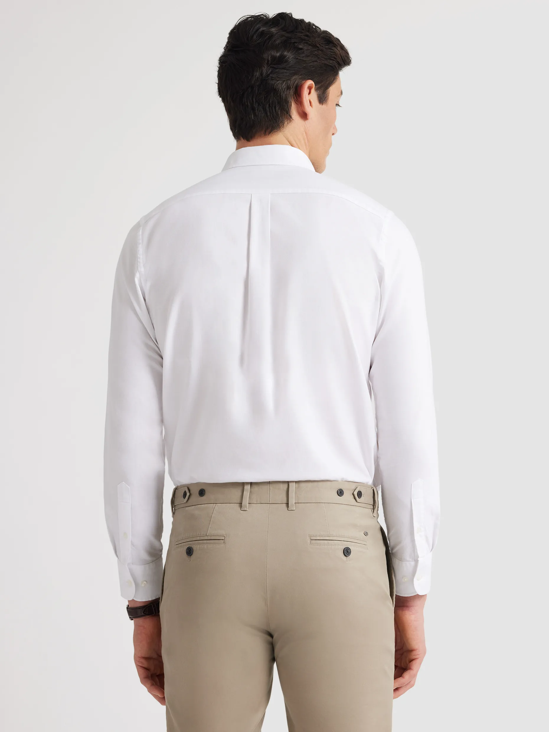 CAMISA OXFORD BASIC BLANCO