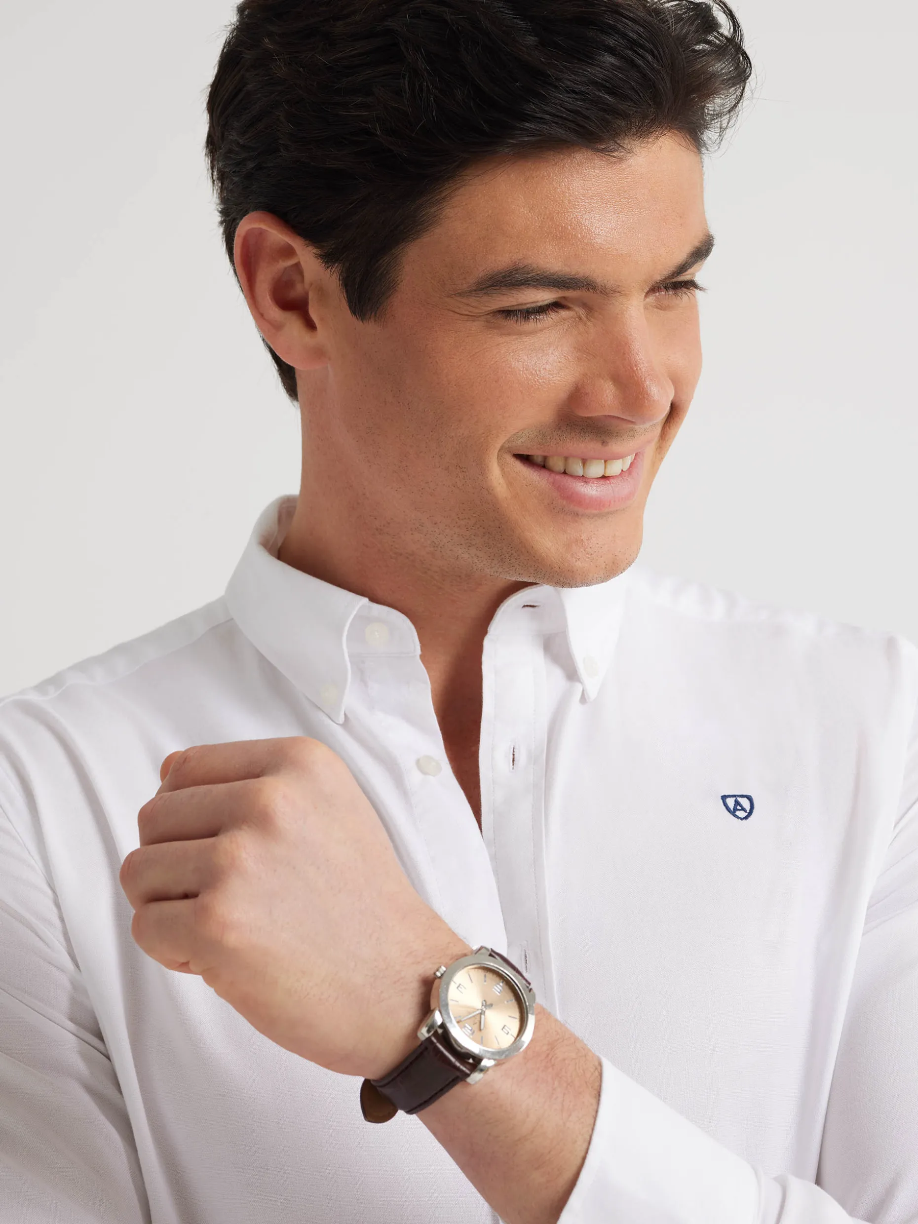 CAMISA OXFORD BASIC BLANCO
