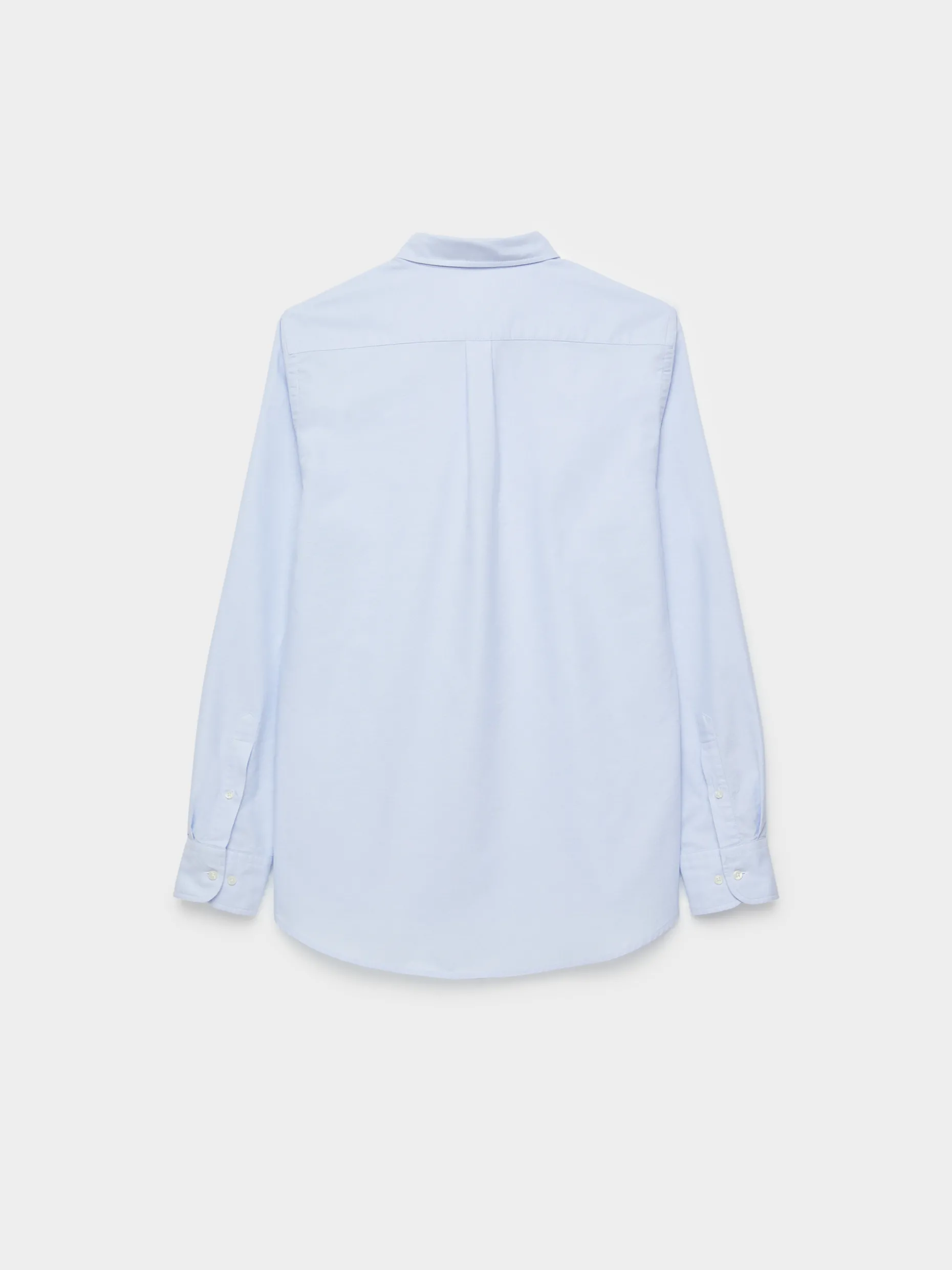 CAMISA OXFORD BASIC CELESTE