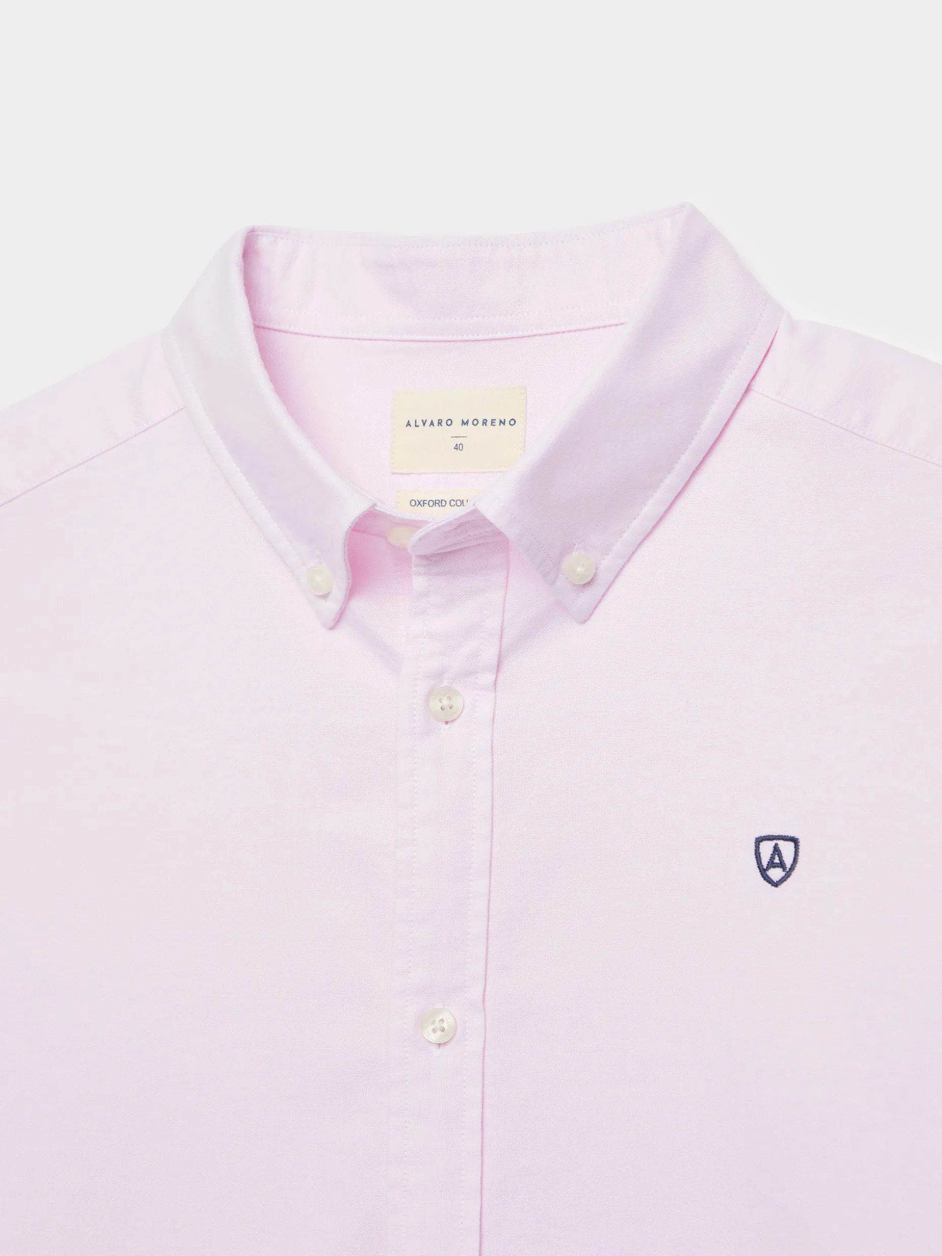 CAMISA OXFORD BASIC ROSA
