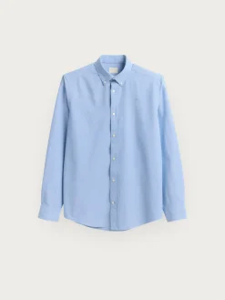 CAMISA OXFORD CHAMBRAY CELESTE
