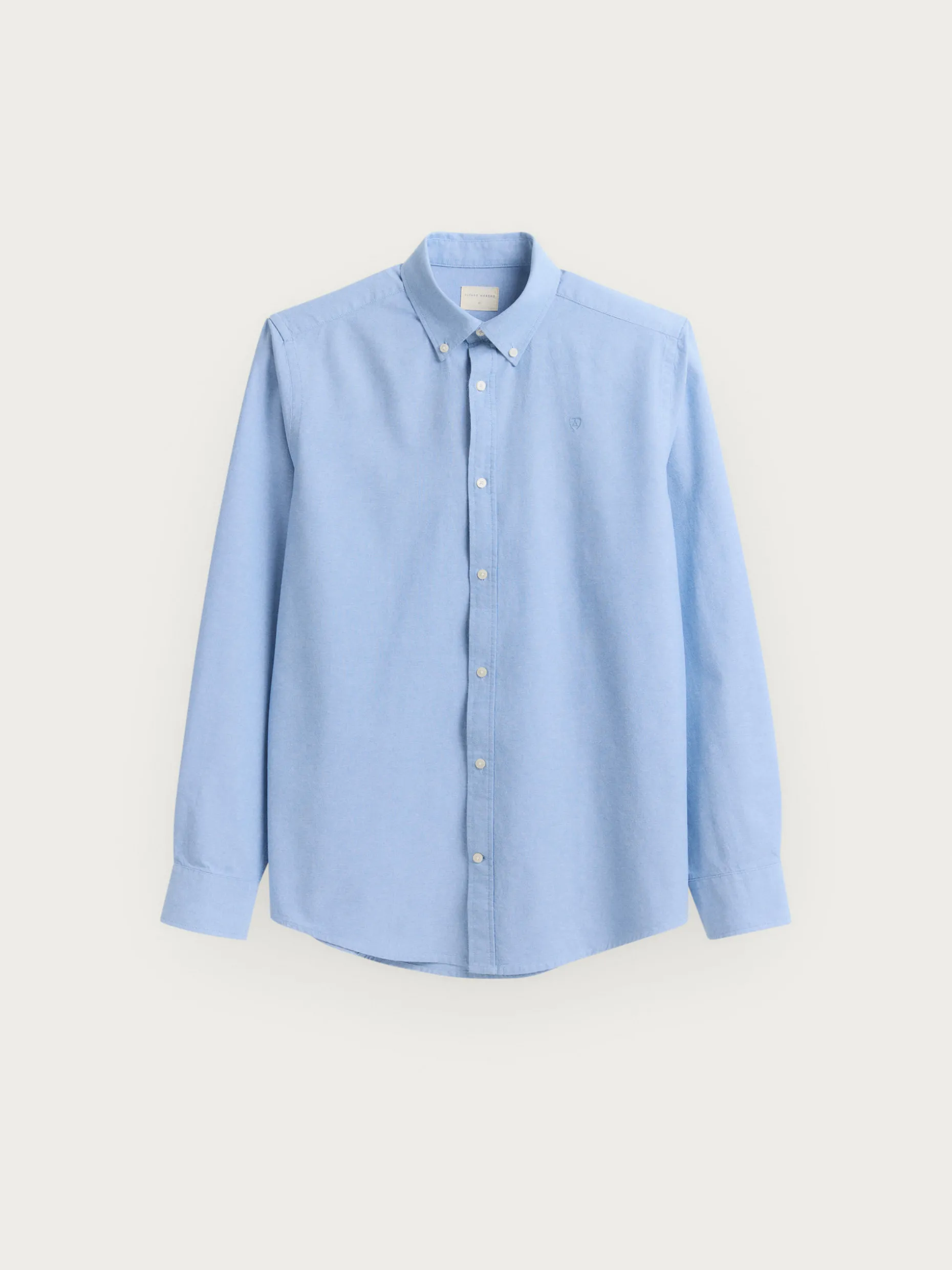 CAMISA OXFORD CHAMBRAY CELESTE