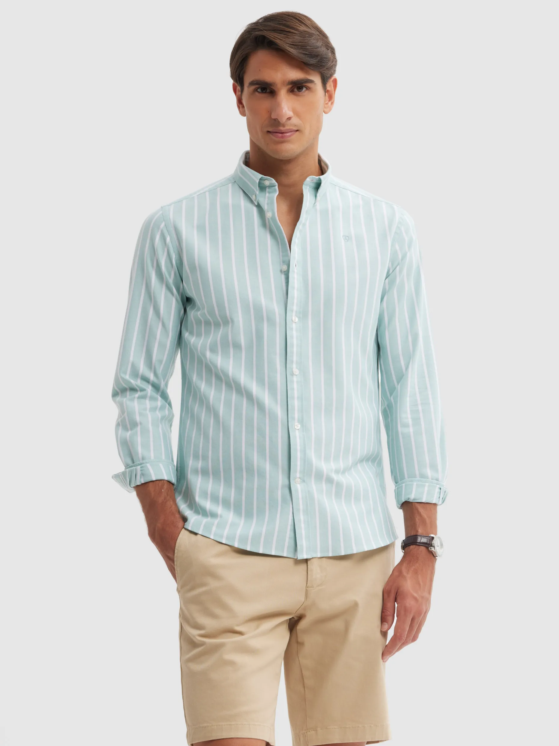 CAMISA OXFORD CLASSIC VERDE