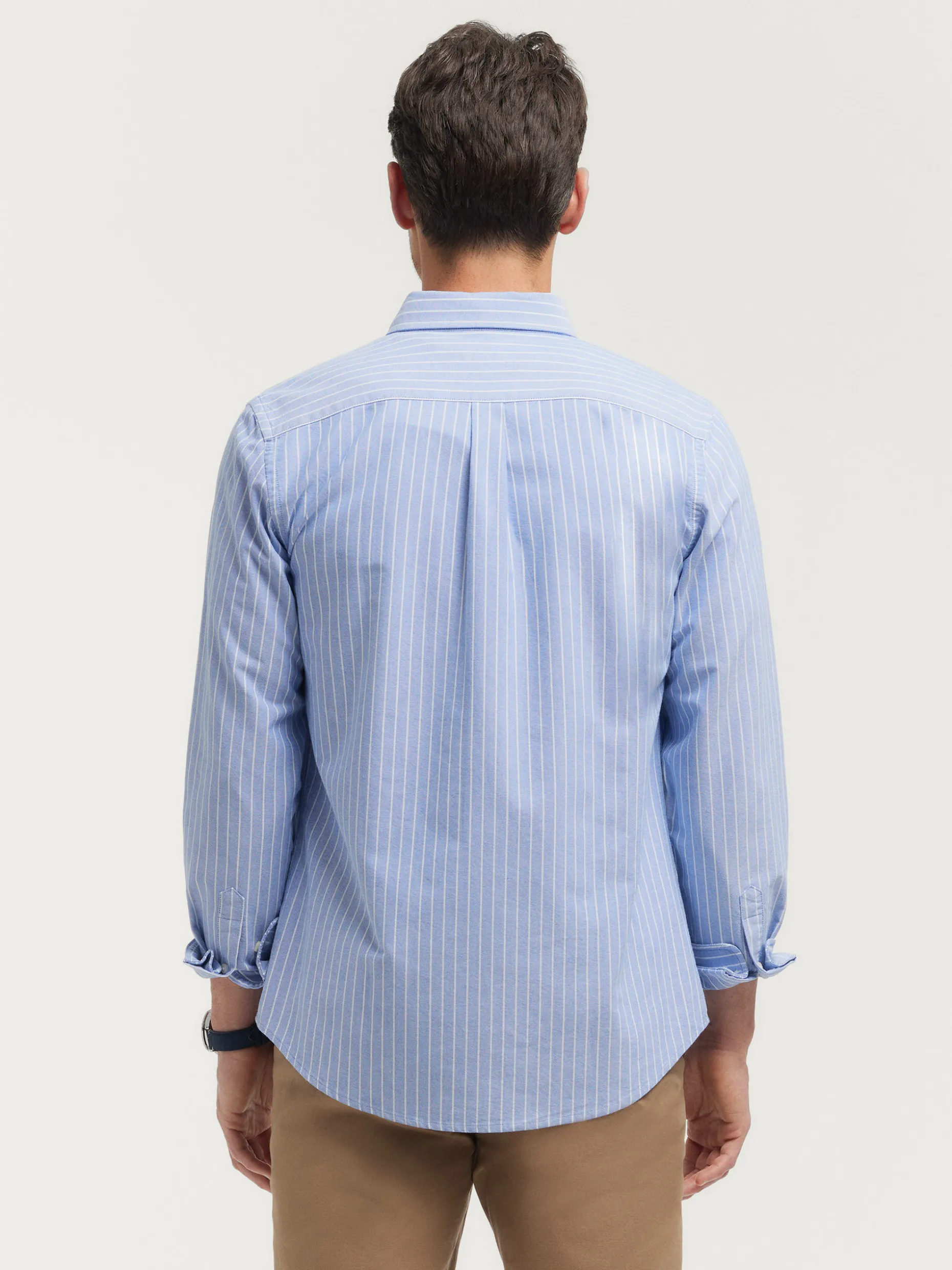 CAMISA OXFORD CLUB AZUL