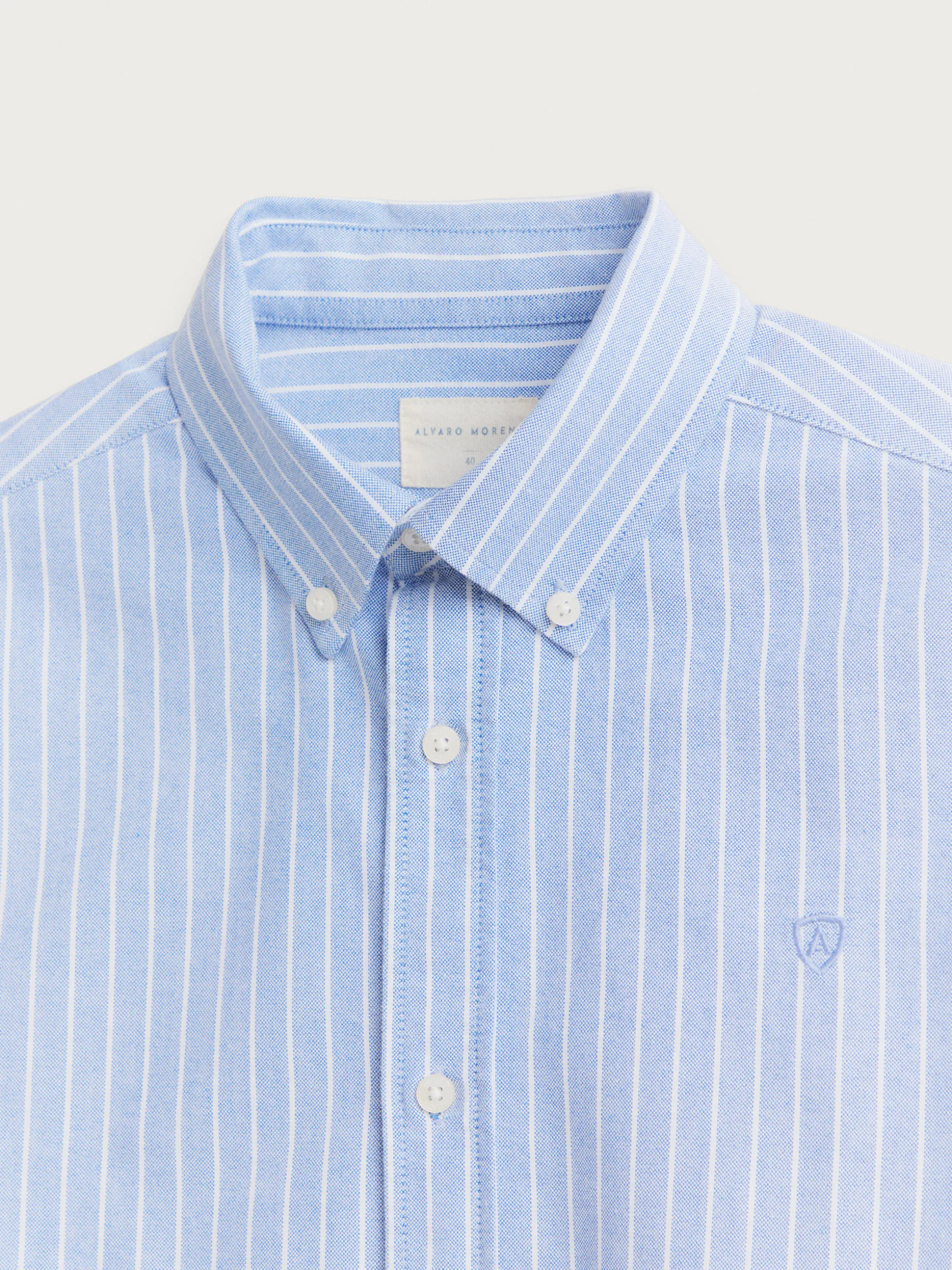 CAMISA OXFORD CLUB AZUL