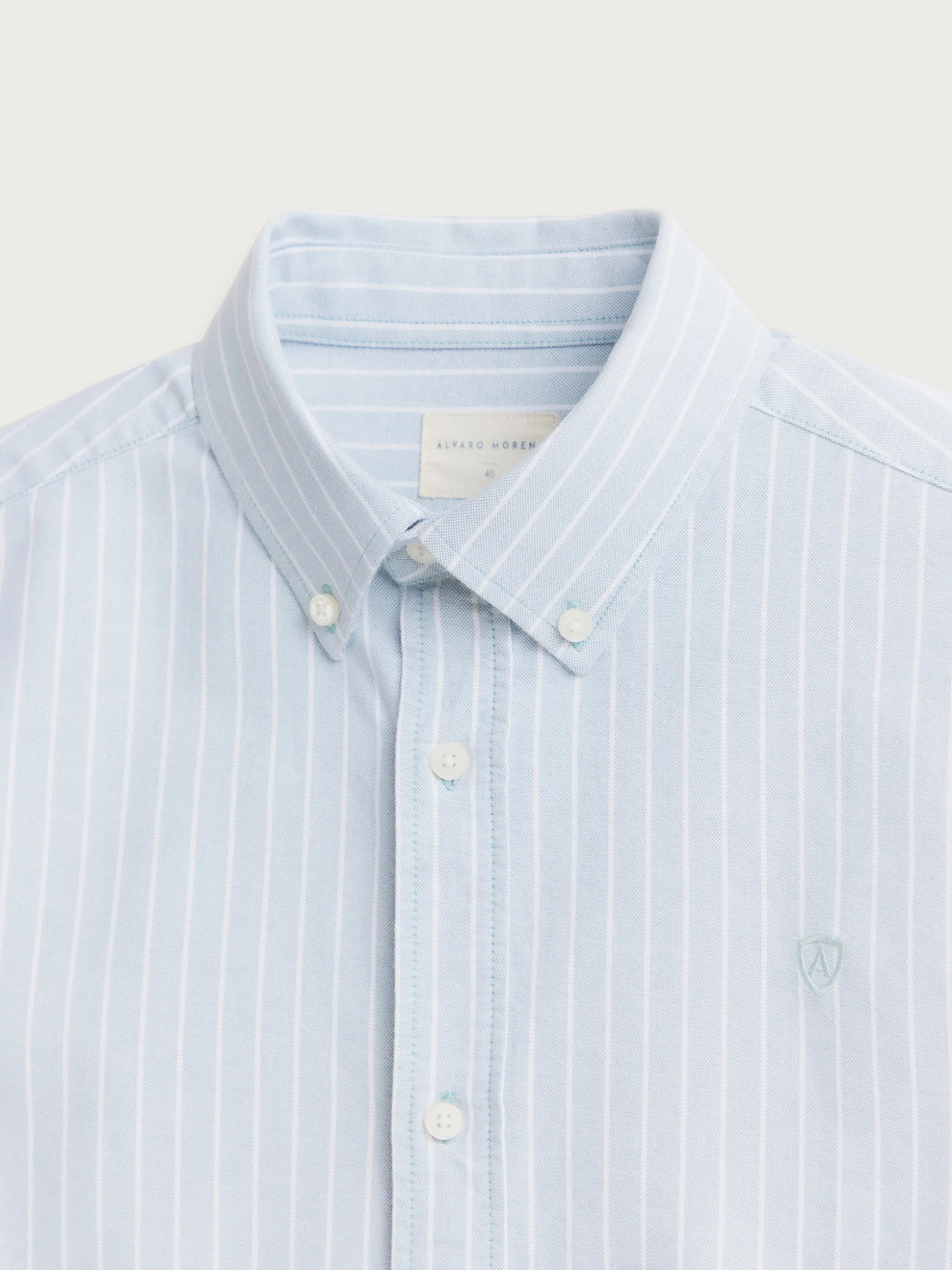 CAMISA OXFORD CLUB AZUL
