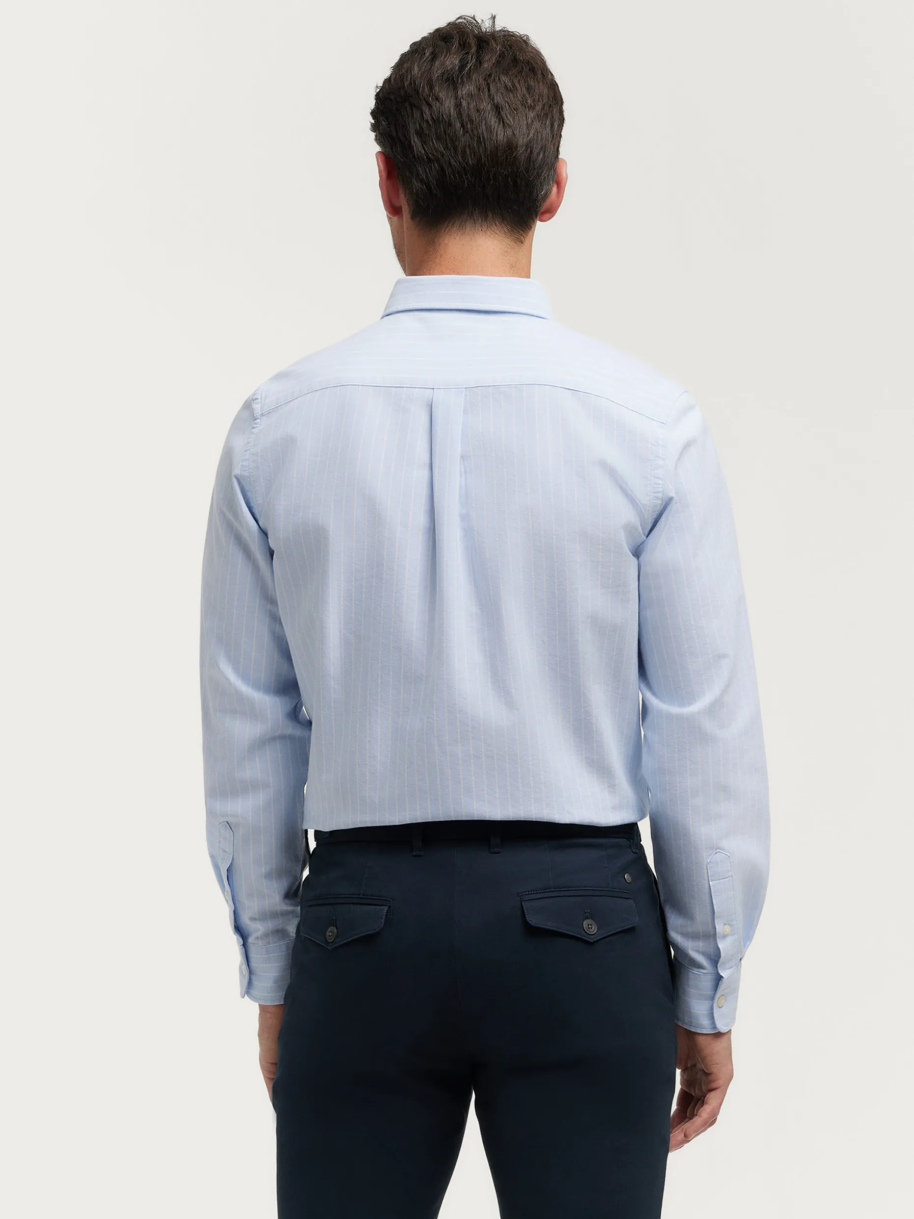 CAMISA OXFORD CLUB CELESTE