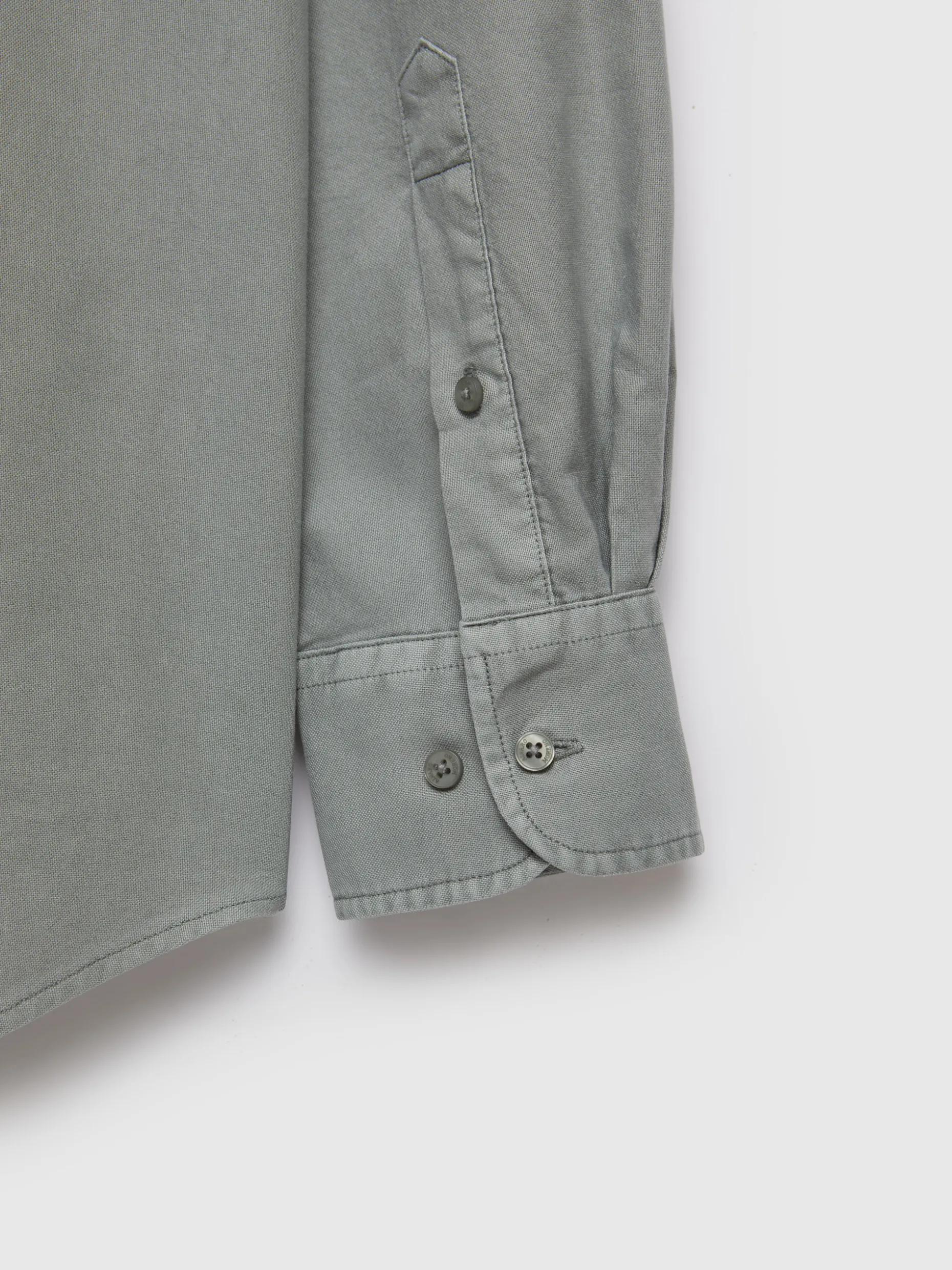 CAMISA OXFORD POCKET DYE GRIS