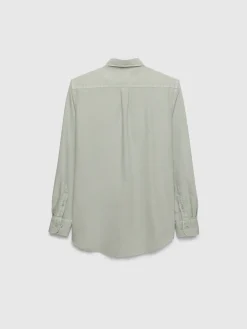CAMISA OXFORD POCKET DYE VERDE