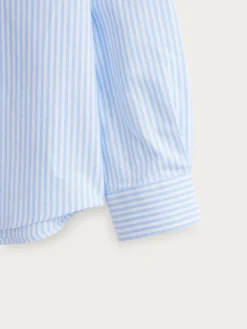 CAMISA OXFORD RAYAS KIDS CELESTE