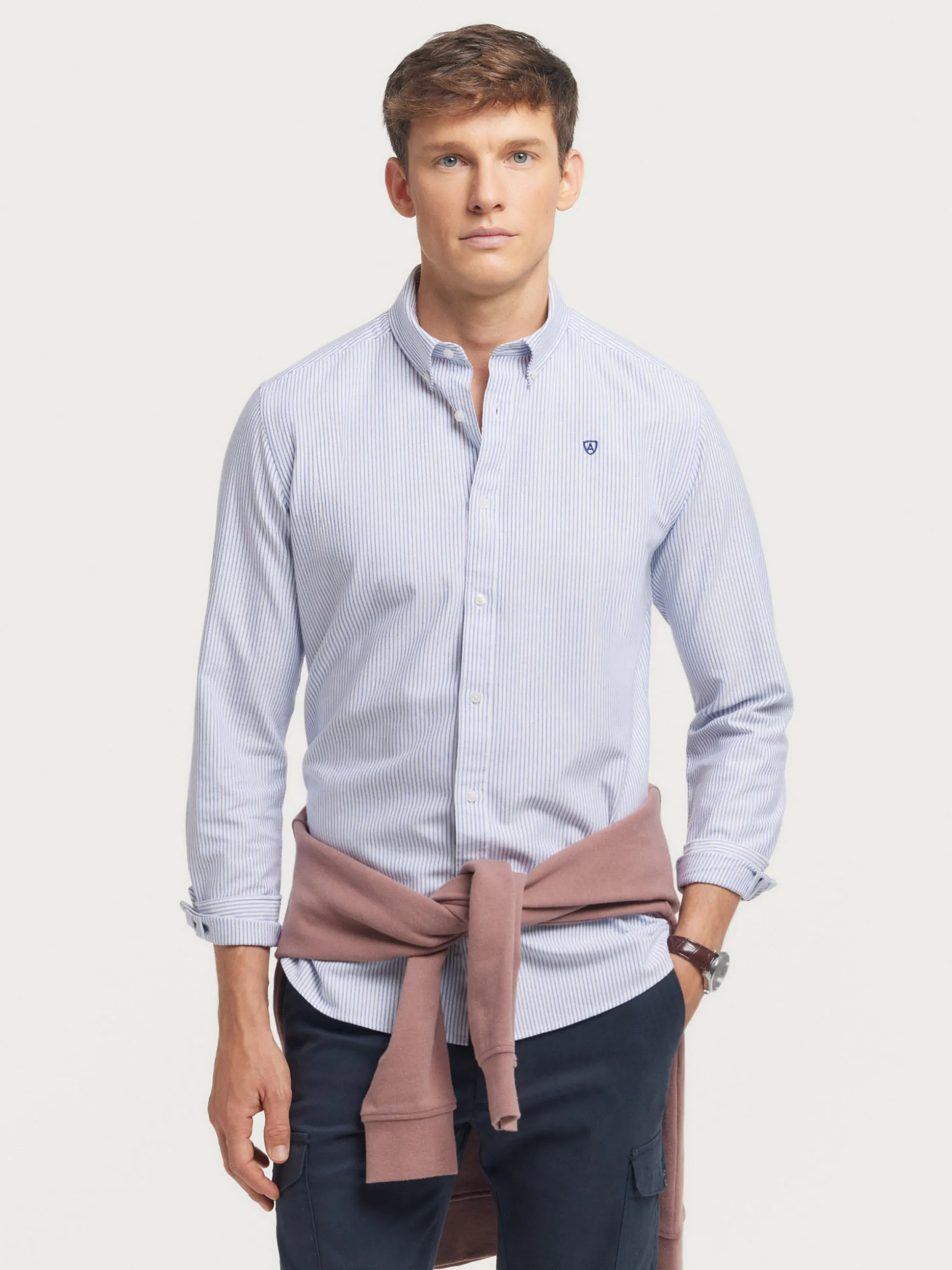 CAMISA OXFORD REGENT AZUL