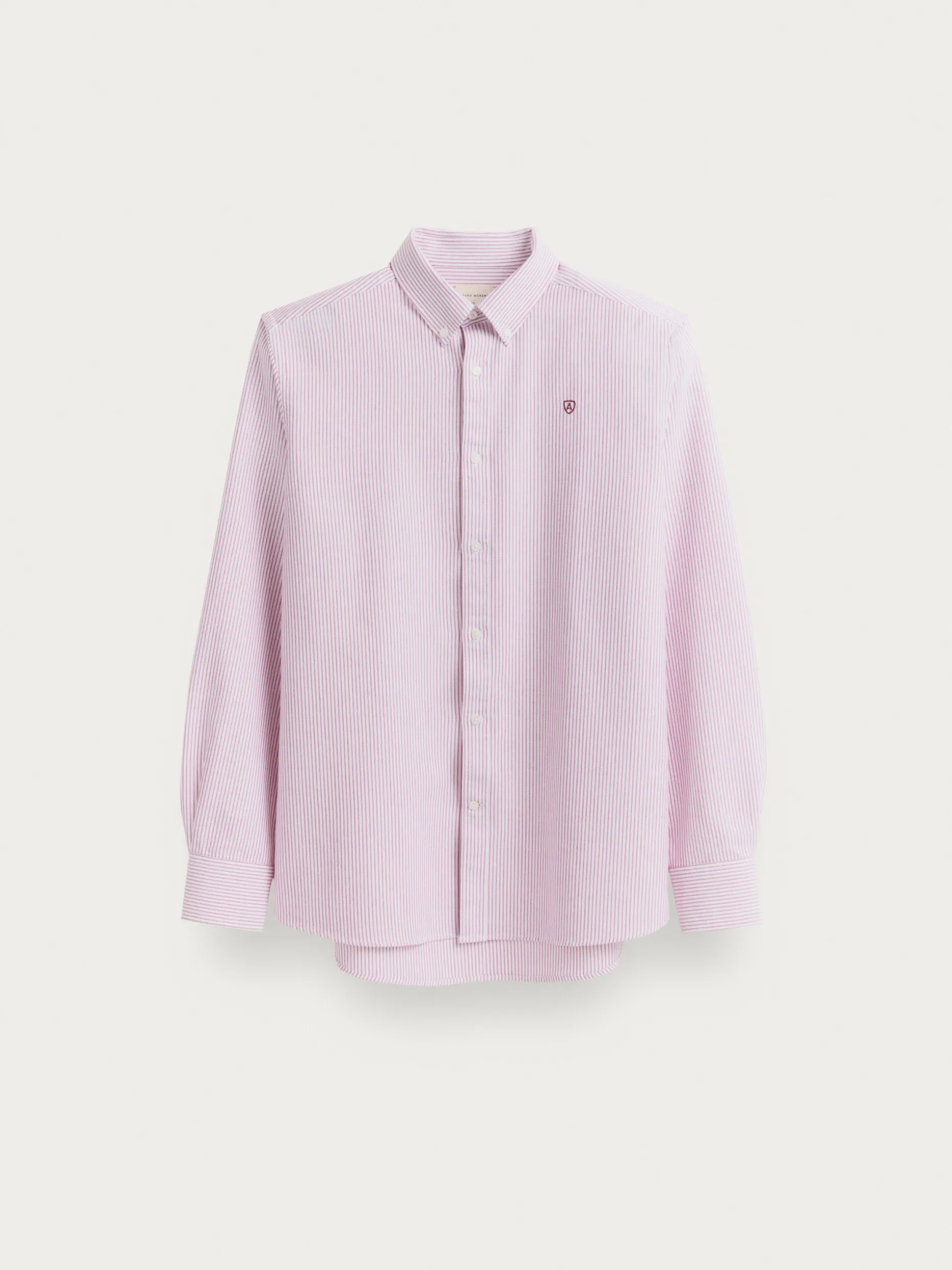 CAMISA OXFORD REGENT BURDEOS