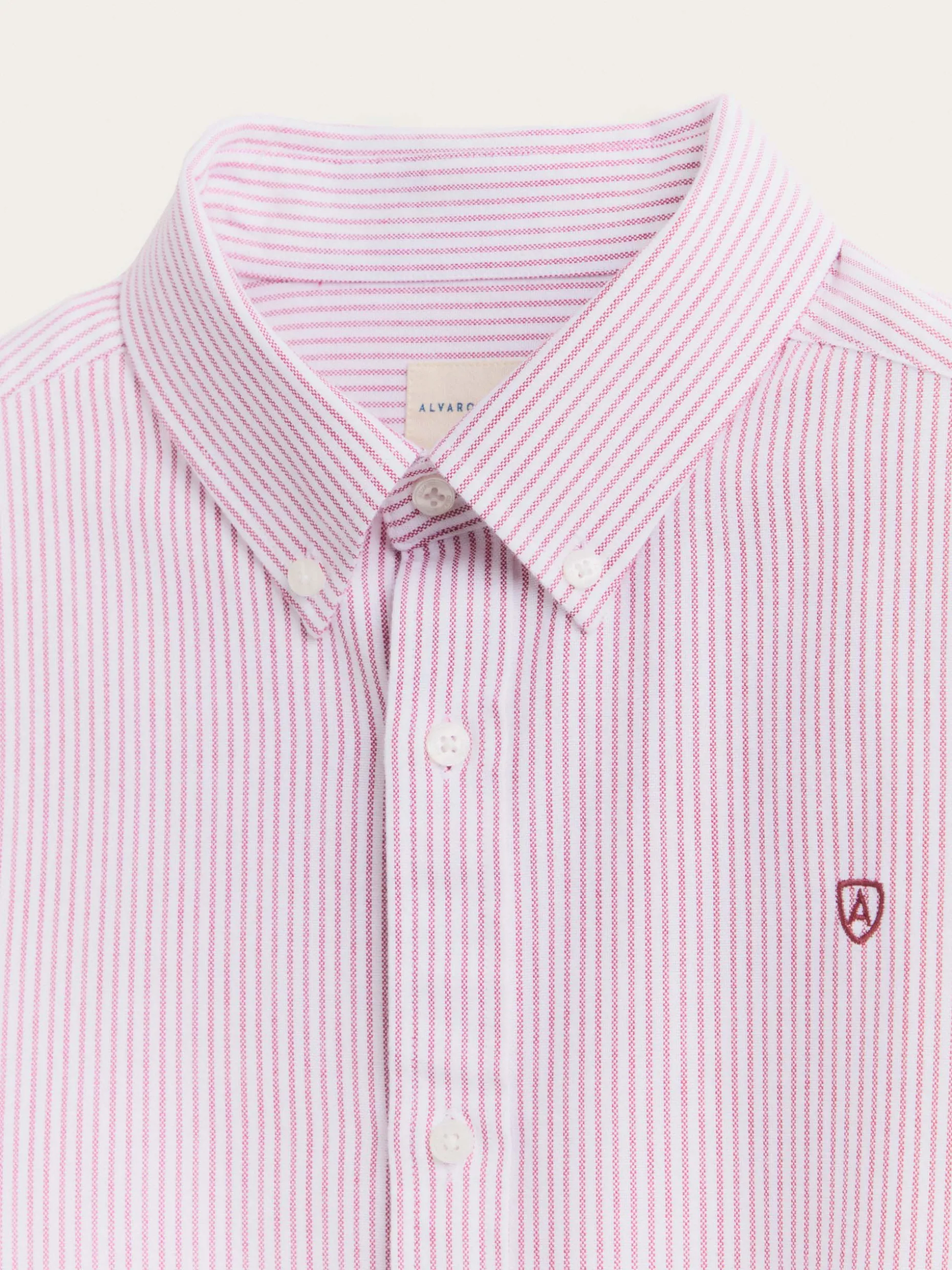 CAMISA OXFORD REGENT BURDEOS