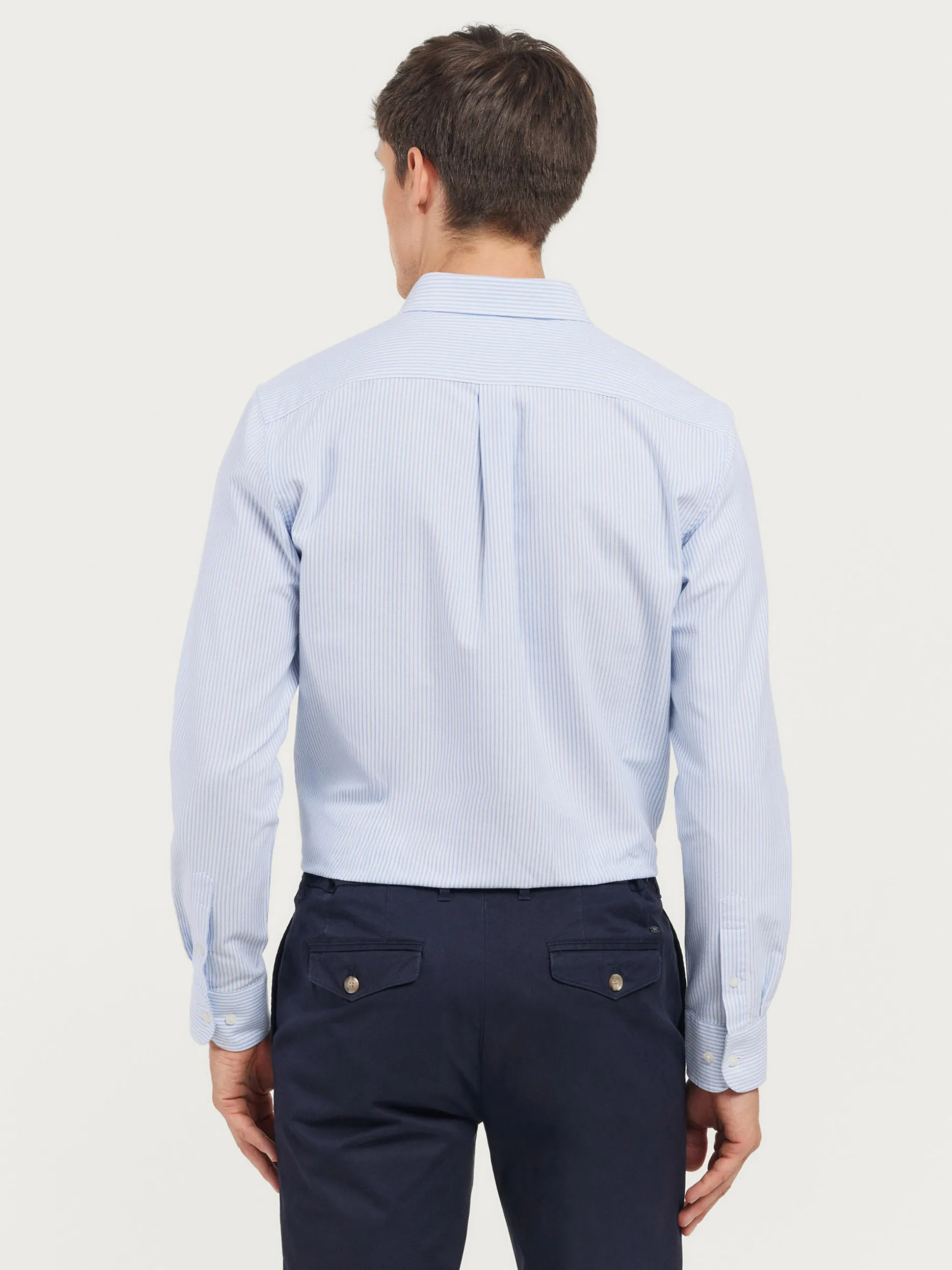 CAMISA OXFORD REGENT CELESTE