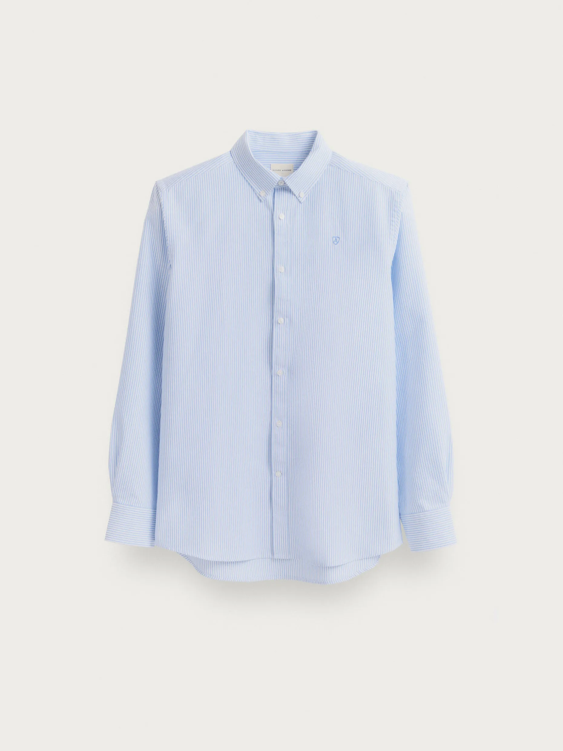 CAMISA OXFORD REGENT CELESTE