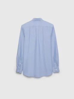 CAMISA OXFORD SOLID AZUL