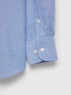 CAMISA OXFORD SOLID AZUL