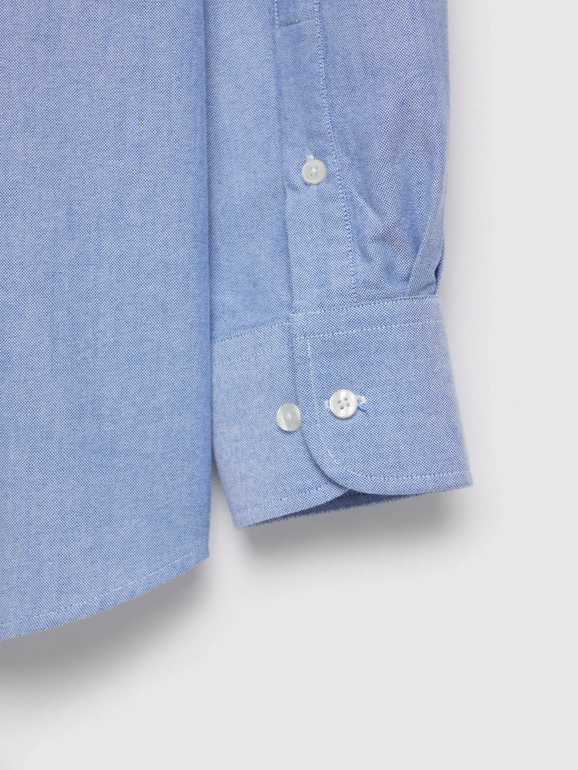 CAMISA OXFORD SOLID AZUL