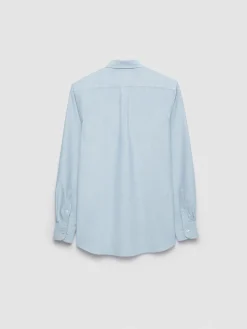 CAMISA OXFORD SOLID AZUL