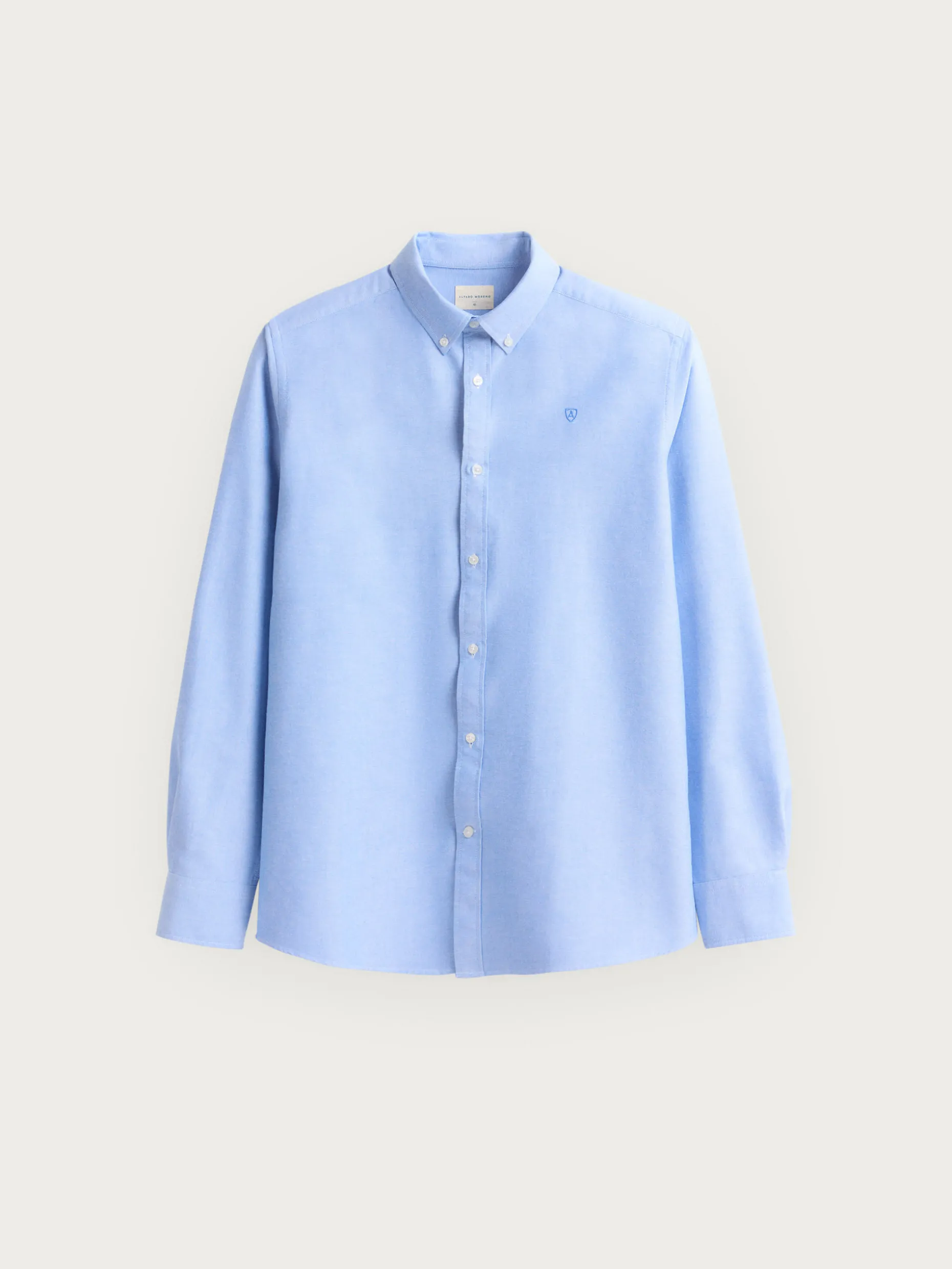 CAMISA OXFORD SOLID AZUL