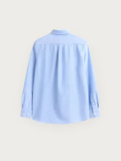 CAMISA OXFORD SOLID AZUL