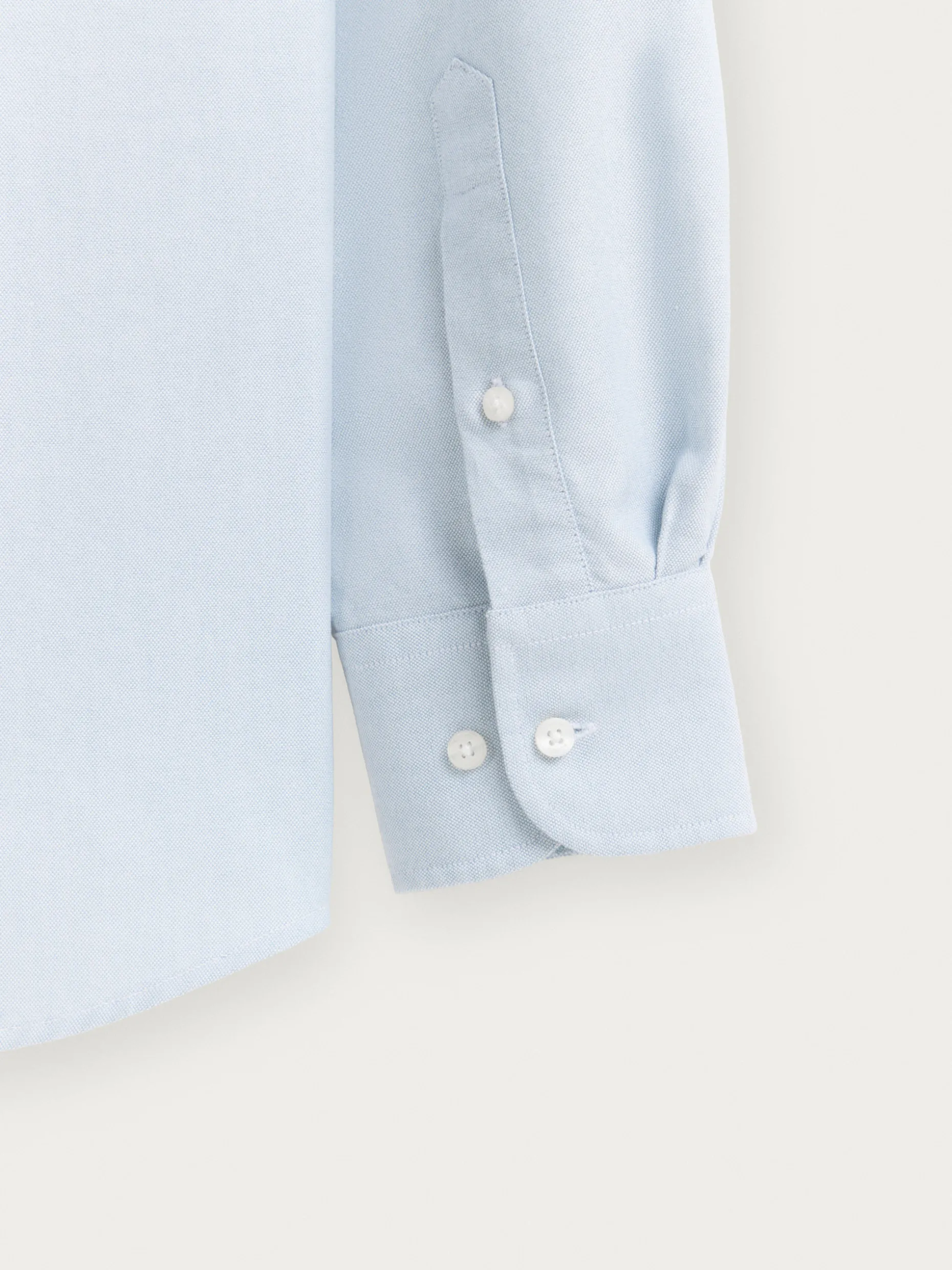 CAMISA OXFORD SOLID AZUL