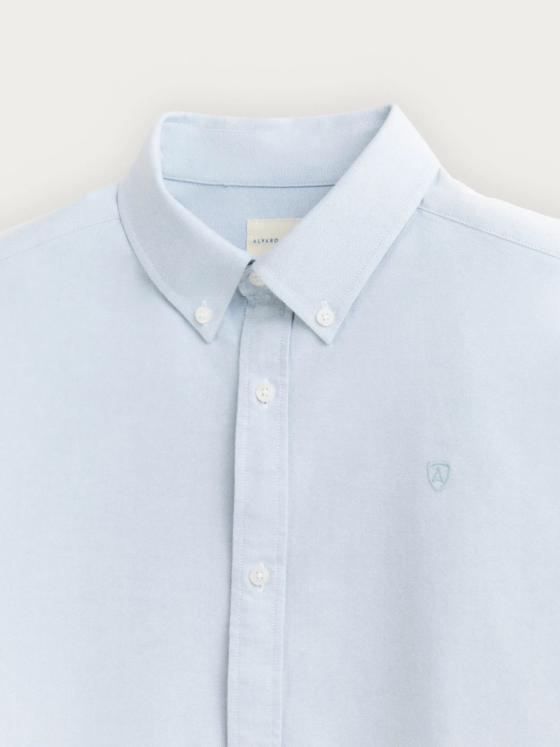 CAMISA OXFORD SOLID AZUL