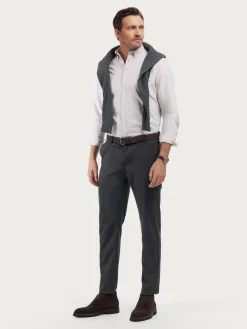 CAMISA OXFORD SOLID BEIGE