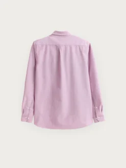 CAMISA OXFORD SOLID BURDEOS