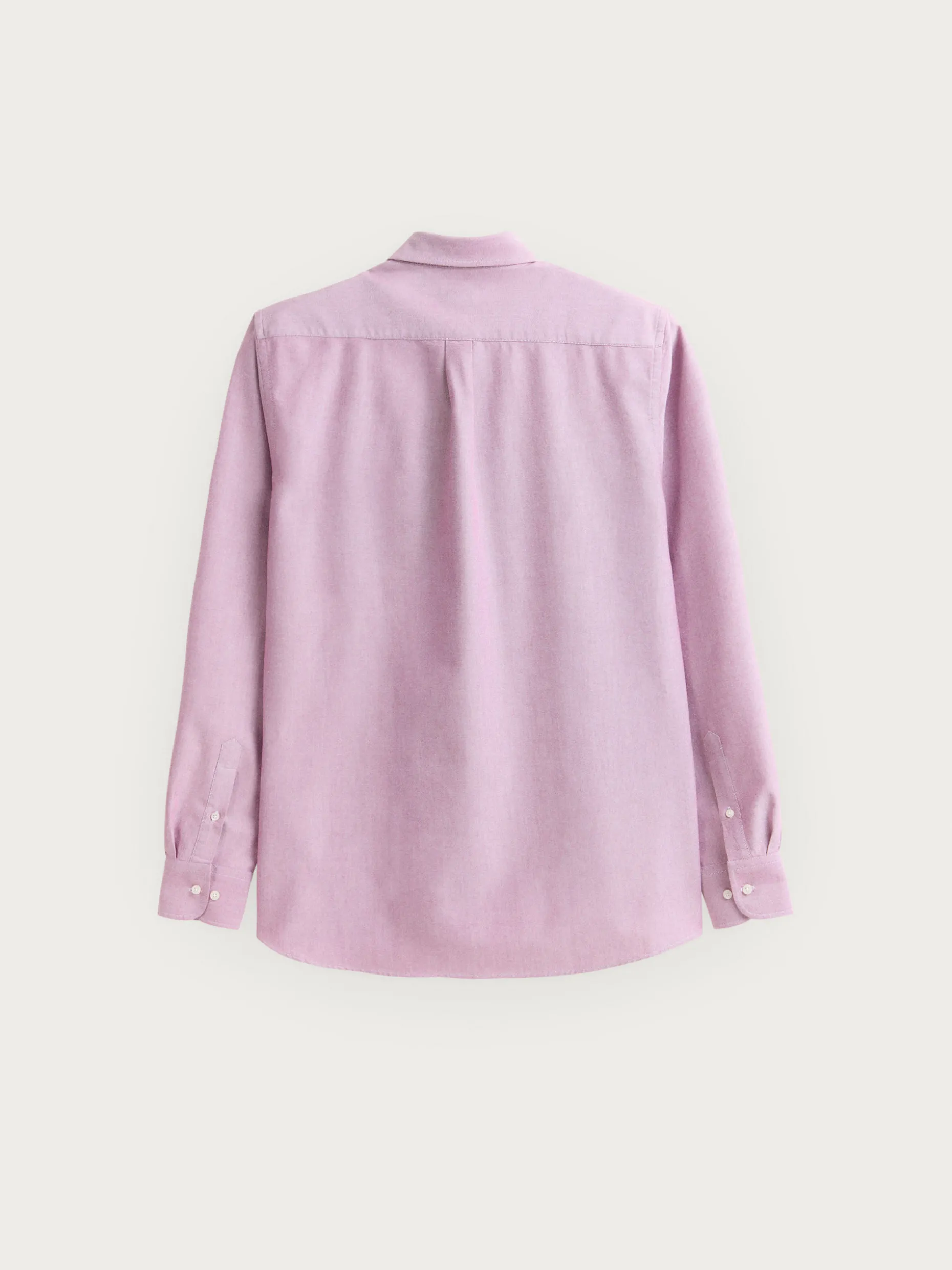 CAMISA OXFORD SOLID BURDEOS