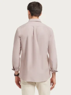 CAMISA OXFORD SOLID CAMEL