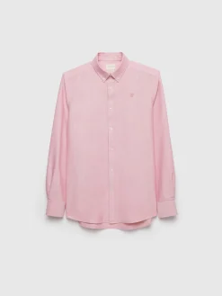 CAMISA OXFORD SOLID CORAL