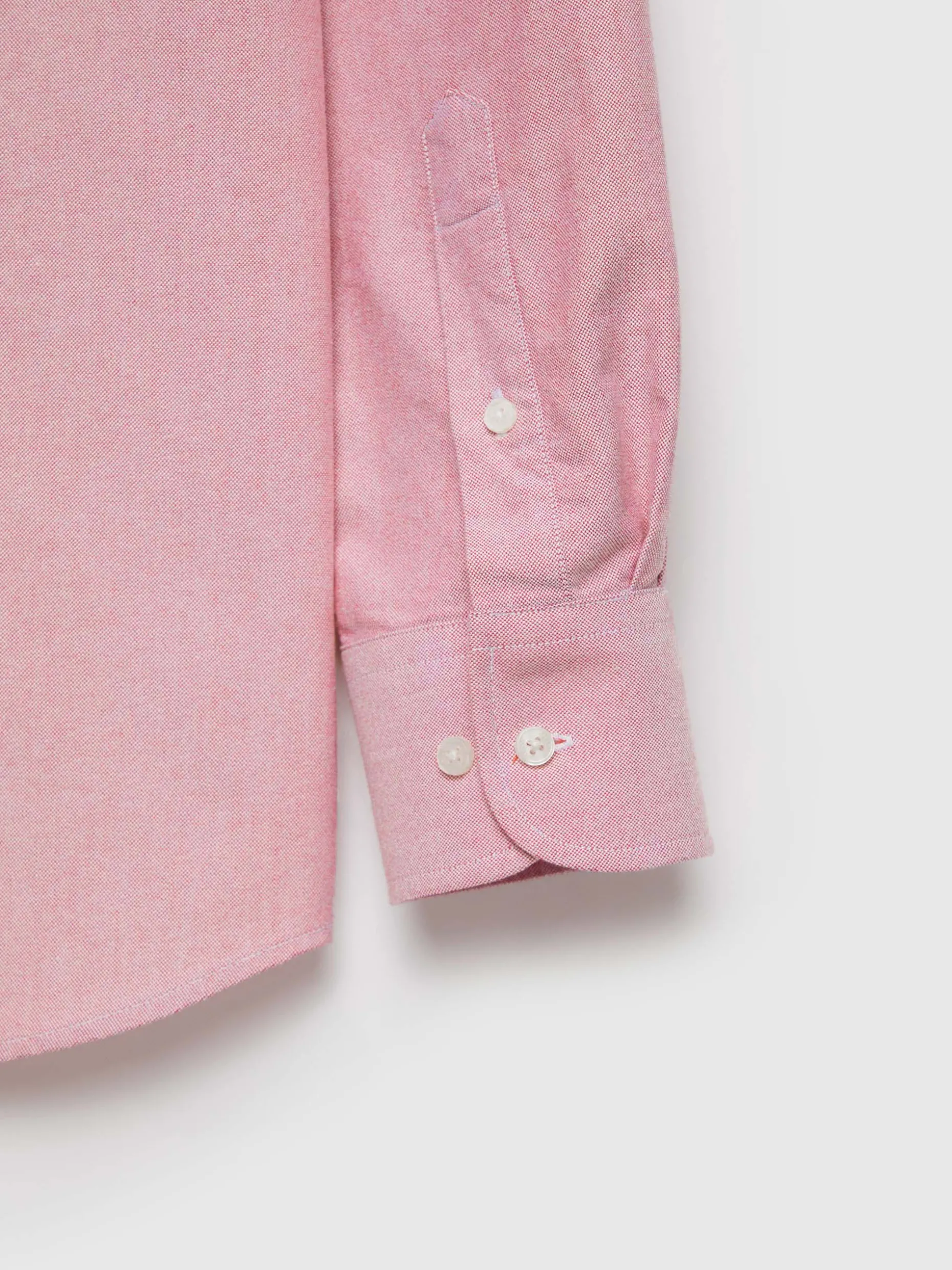 CAMISA OXFORD SOLID CORAL