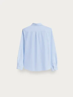 CAMISA OXFORD SOLID KIDS CELESTE