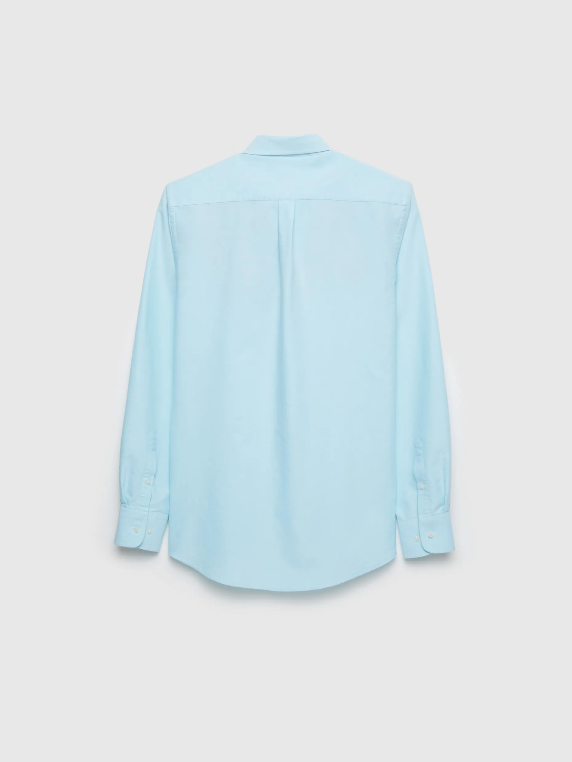 CAMISA OXFORD SOLID VERDE AGUA