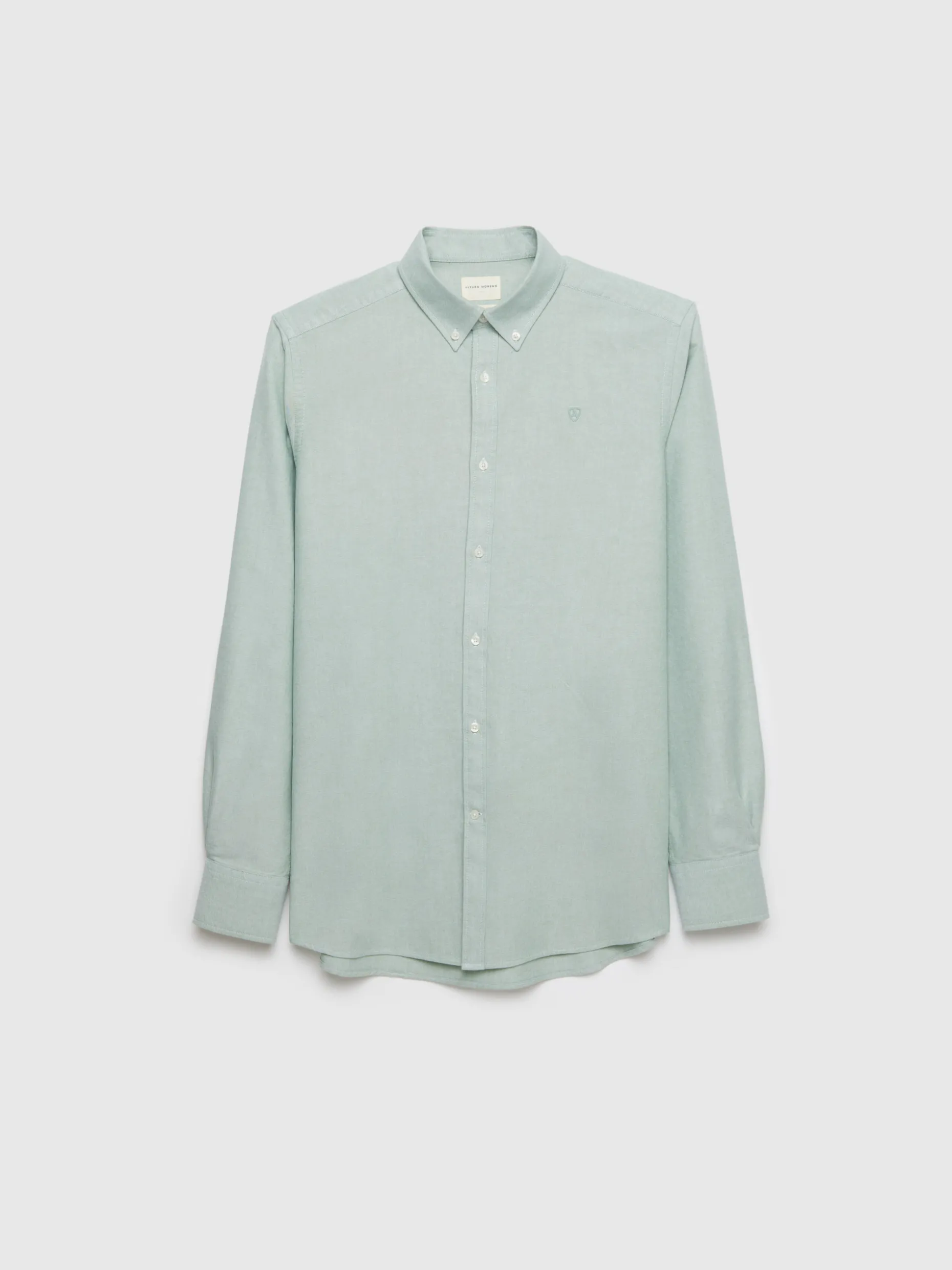 CAMISA OXFORD SOLID VERDE