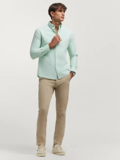 CAMISA OXFORD SOLID VERDE