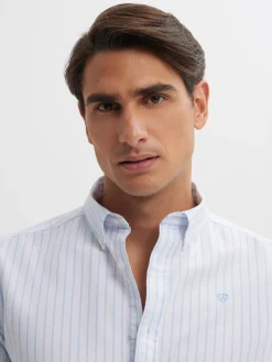 CAMISA OXFORD SUNNY CELESTE