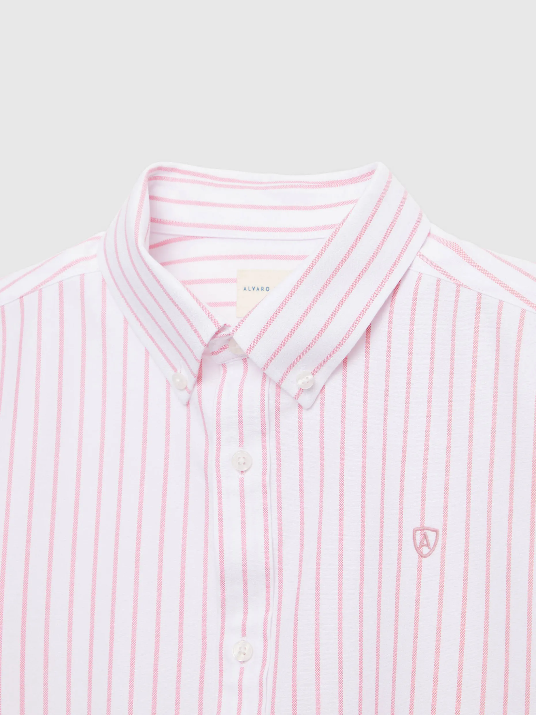 CAMISA OXFORD SUNNY CORAL